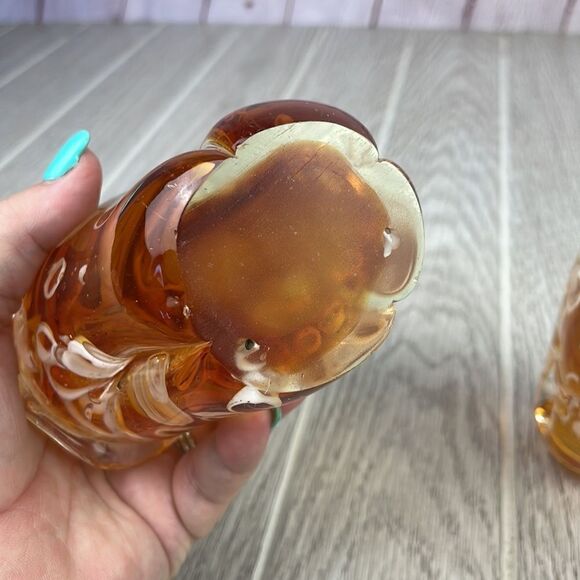 Vintage Murano Art Glass Figurine Giraffe Mother and Calf.  Set of 2. - Picture 6 of 11